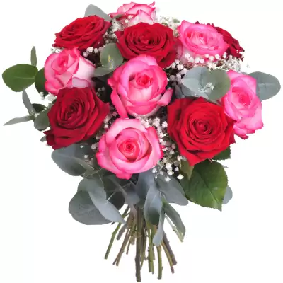 Romantická kytice z luxusních růží